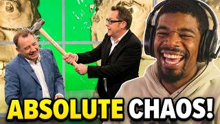 American Reacts to Vic Reeves vs Bob Mortimer | Absolute Chaos