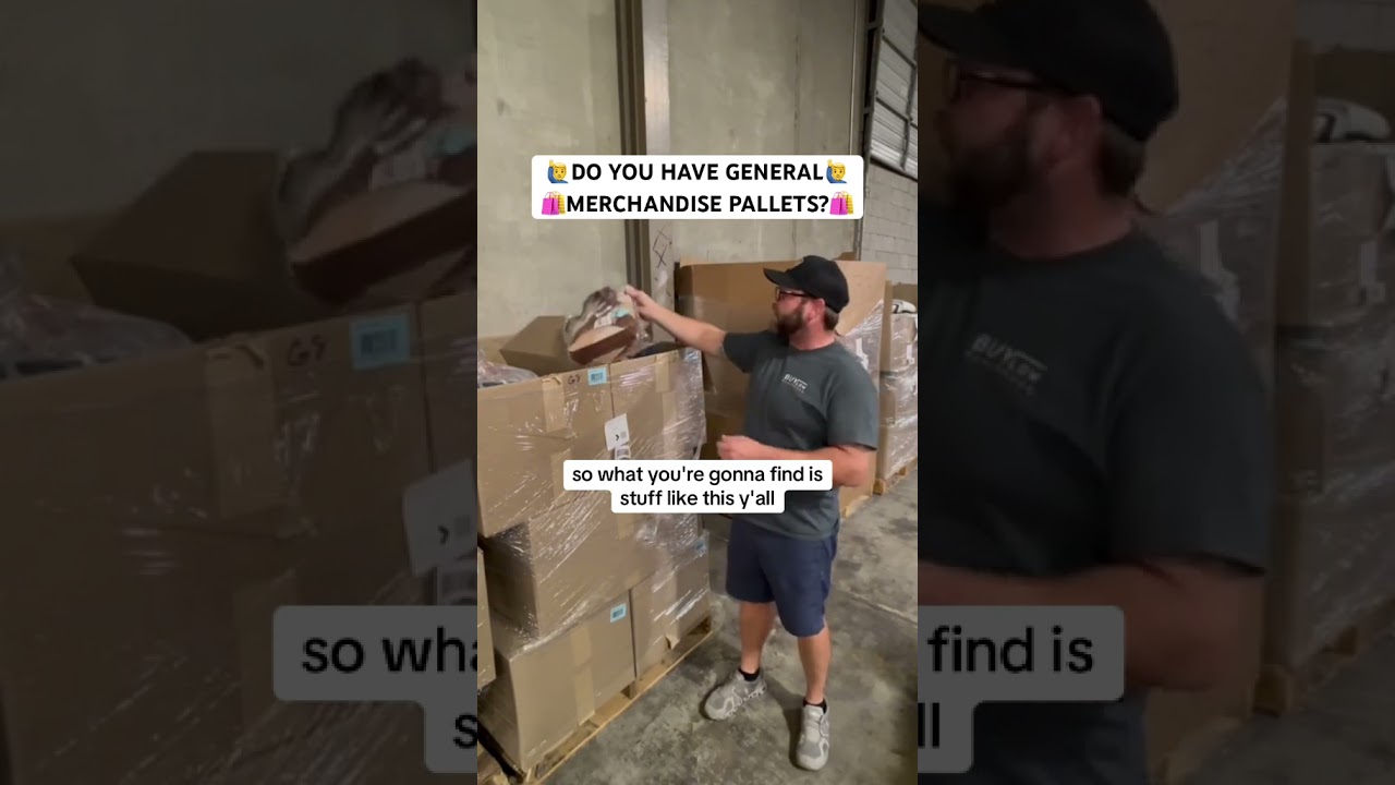 🌟 Hey Y’all, It’s Will at BuyLow Warehouse – Check Out This General Merchandise Pallet! 🌟 