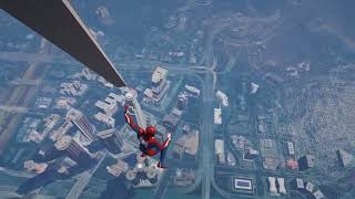 Gta 5 Ragdolls Spiderman Jumps/Fails In 4K 60Fps (Euphoria Physics) #8