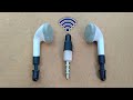 How to Make Wireless Earphone - with LED Sensor || Wireless Earphone - 2020