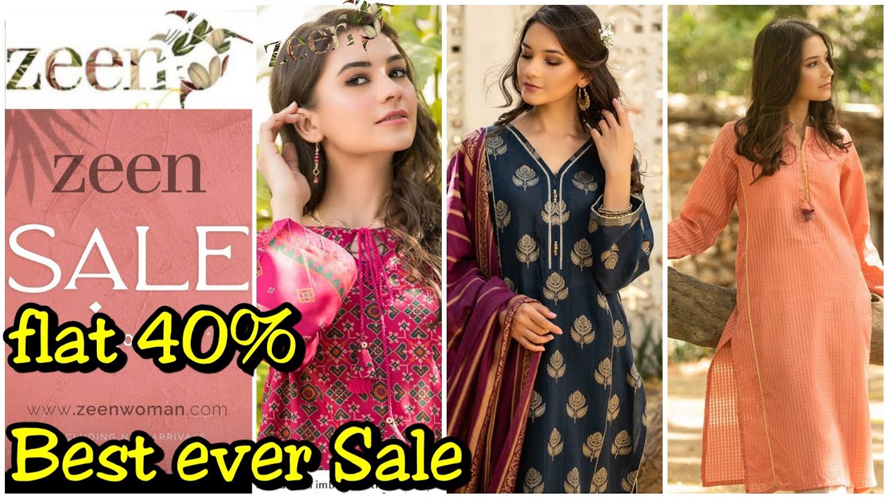 The Zeen Woman Sale Upto 40% off - YouTube