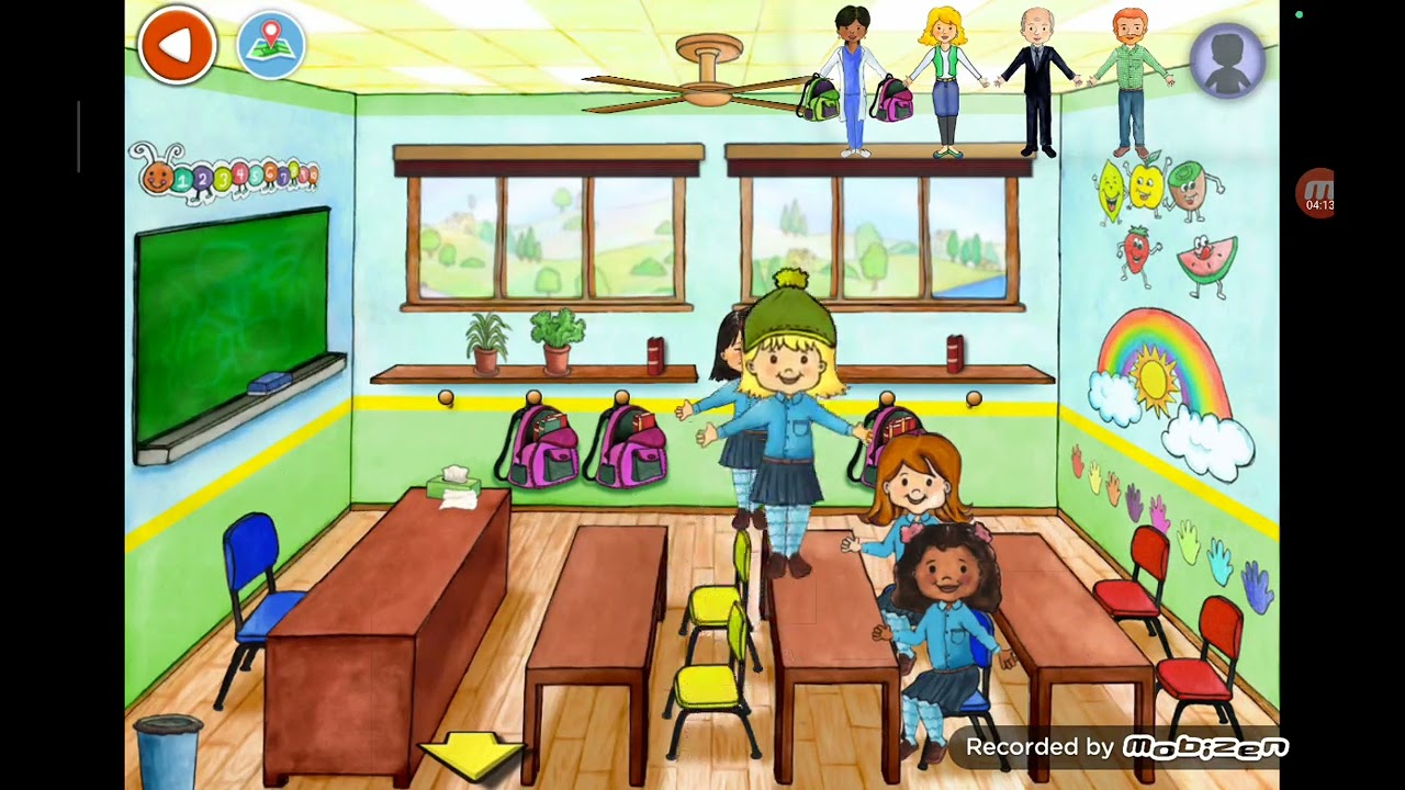 عالم الاحلام / سلسلة حياة العائلة الحلقه 25 اول يوم مدرسه و ابي معلمنا🥹🥰☺️