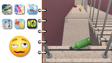 Rolling Down Bottles,Bottle Run Fun,Sea Journey,The Great Prison Escape,Slide Fruits|New Games Daily