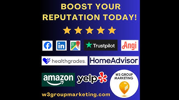 Enhance Your Online Reputation Management with W3 Group Marketing