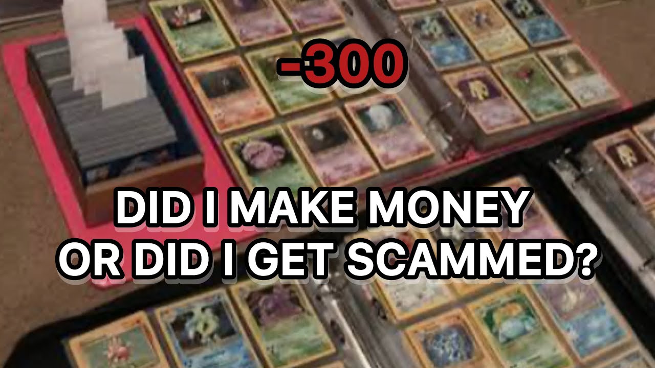 I bought a vintage $300 Pokémon binder collection will I make money?