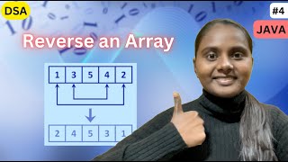 Reverse an Array 💯 | JAVA | DSA 🔥