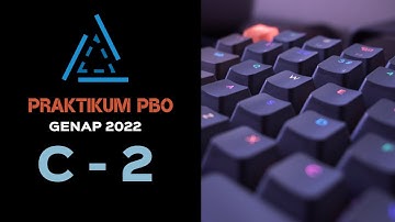 Praktikum PBO Kelas C - #2 - Constructor, Getter dan Setter