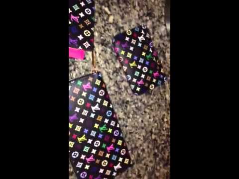 Louis Vuitton Multicolor Chipping and Cracking and Short Hills, NJ Mall - YouTube
