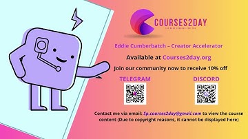 [COURSES2DAY.ORG] Eddie Cumberbatch – Creator Accelerator Download