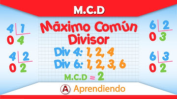 🚀Máximo Común Divisor I Nivel Principiante I Primaria I SUPER FÁCIL