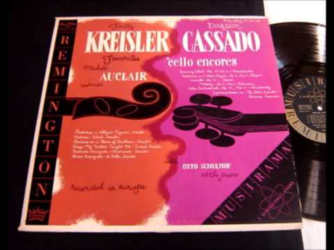 Pugnani-Kreisler: Praeludium & Allegro - Michèle Auclair (1953) Remington LP R199-128