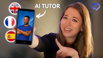 Ik laat AI mij Spaans leren. Patrice Evra Praktika.ai