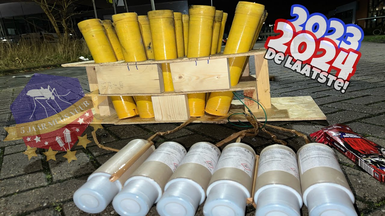 VUURWERK COMPILATIE 2023 - 2024 | OUD & NIEUW | FIREWORKS