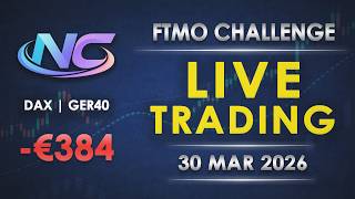 Loss #5! | Live Trading | DAX Intraday | FTMO Challenge