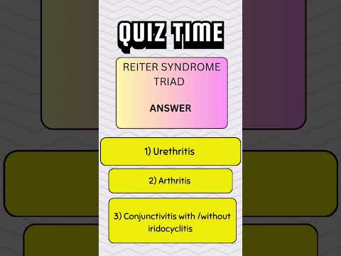 #Reiter syndrome triad
