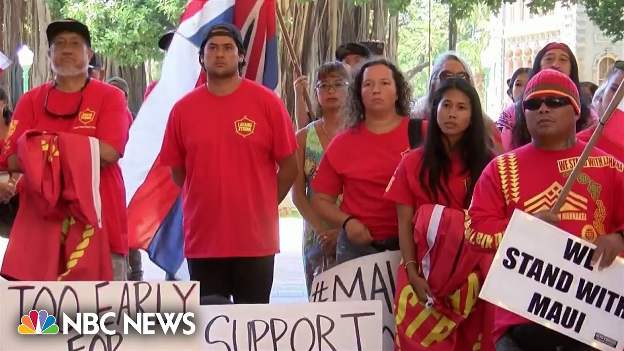 Residents frustrated as West Maui reopens for tourism since deadly fires