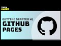 Getting Started with Github Pages