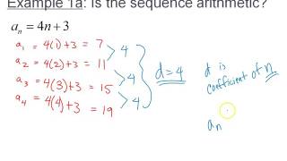 HPC 9.2 Part 1: Definition and Examples of Arithmetic Sequences