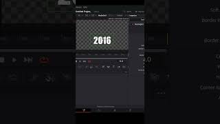 Scrolling timeline in DaVinci Resolve #davinciresolve #shorts #editing #editingtutorial #premierepro