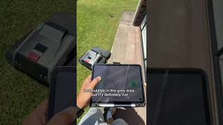 The robot mower I sent back