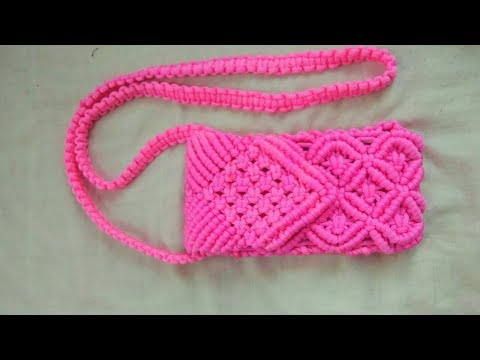 Buy Small Macrame Purse for Mobile Phone, Minimalist Protection Crossbody  Bag for Mobile Phone, Cell Phone Boho Bag Online in India - Etsy