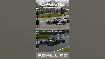 Recreating F1 Overtakes #14 #shorts #f1 #f1shorts