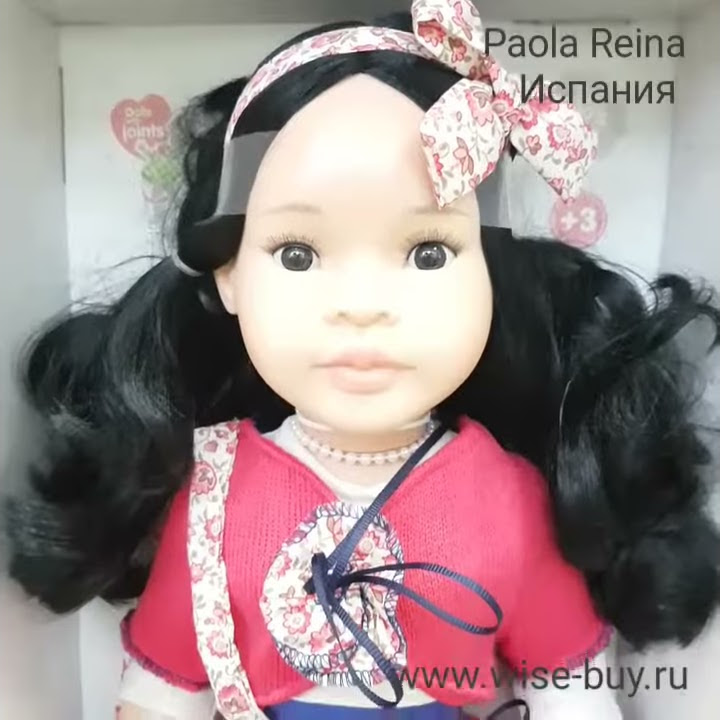Кукла Мэй Paola Reina, 60 см. шарнирная. арт. 6550 - YouTube