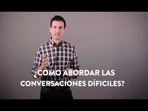 Vídeo: Com Es Prepara Per A Una Conversa Difícil?