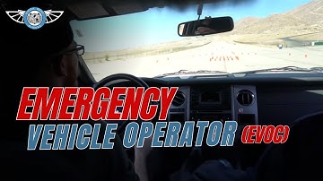 EVOC - Emergency Vehicle Operator