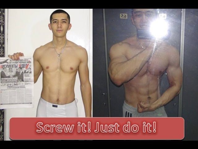 Как натурально набрать 5-10 кг мышц за 3 месяца. С Новым 2014 Годом!