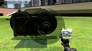 How to Make a High Speed Rocket Car in G-mod!