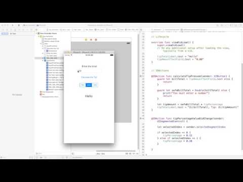 Intro to Swift, Part 2, 9.2 - Connecting the UI Segment Control
