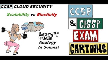 CISSP CCSP Cloud Cyber Security: Scalability v Elasticity #ccsp #cissp #cloudsecurity