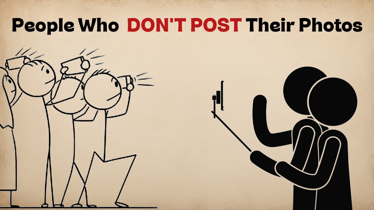 The psychology behind people who avoid social media photos 📱🤳