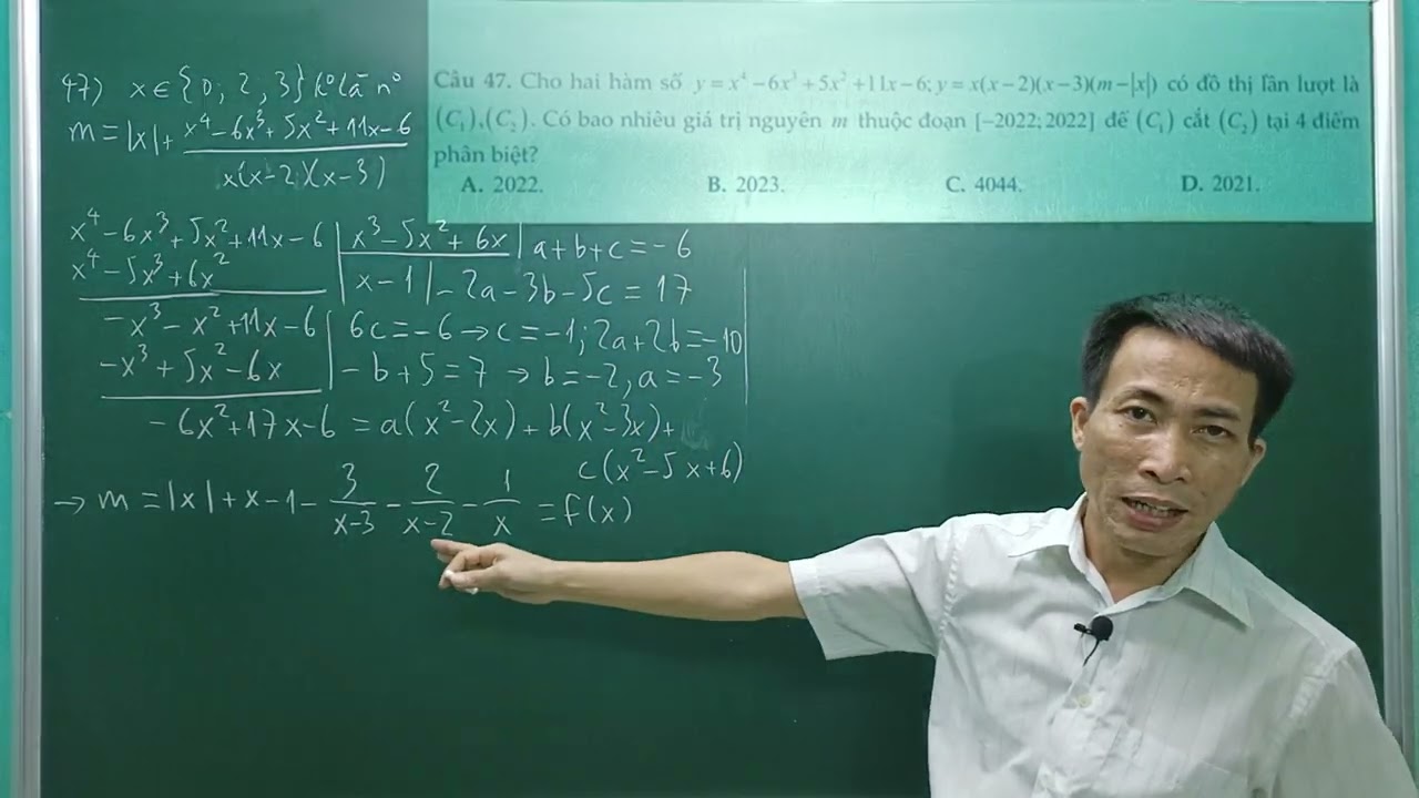 Giải Đề Toán Thi Thử TN THPT -Trường THCS - THPT Lương... - youtube