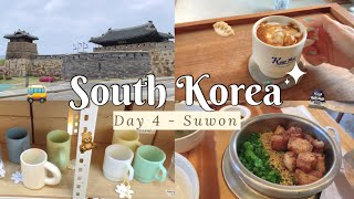 KOREA VLOG | Day 4 Suwon Cultural City 🏯 Cafe, Food, Gift Shop recommendations 🧸☕️⭐️