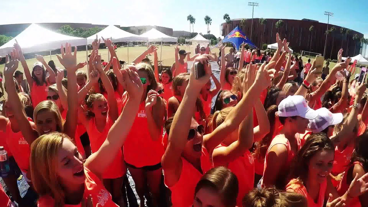 ASU Lambda Chi Alpha Watermelon Bust 2015 - YouTube