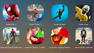 The Amazing Spider-Man 2,Spider Fighter 3,Spider Swinger,Spider Fuser,Superhero Games,Venom Spider screenshot 2