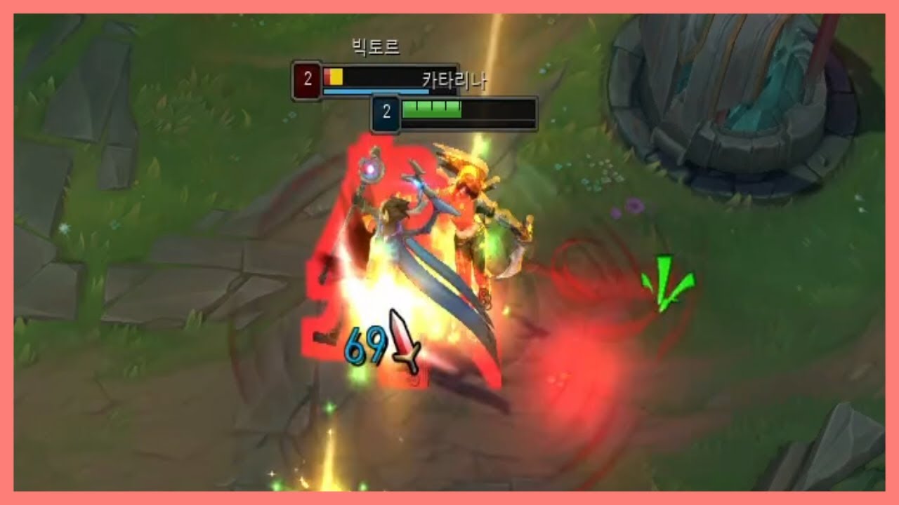 여태 메랜 하다가 드디어 기어 나온 텔포 점멸 카타리나 솔킬