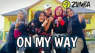 Zumba on my way versi disco remix || coreo by zin dessy kinanggi