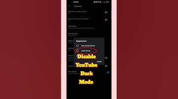 YouTube Dark mode Off kaise kare || YouTube se Dark mode kaise hataye ||#shorts #ytshorts #viral
