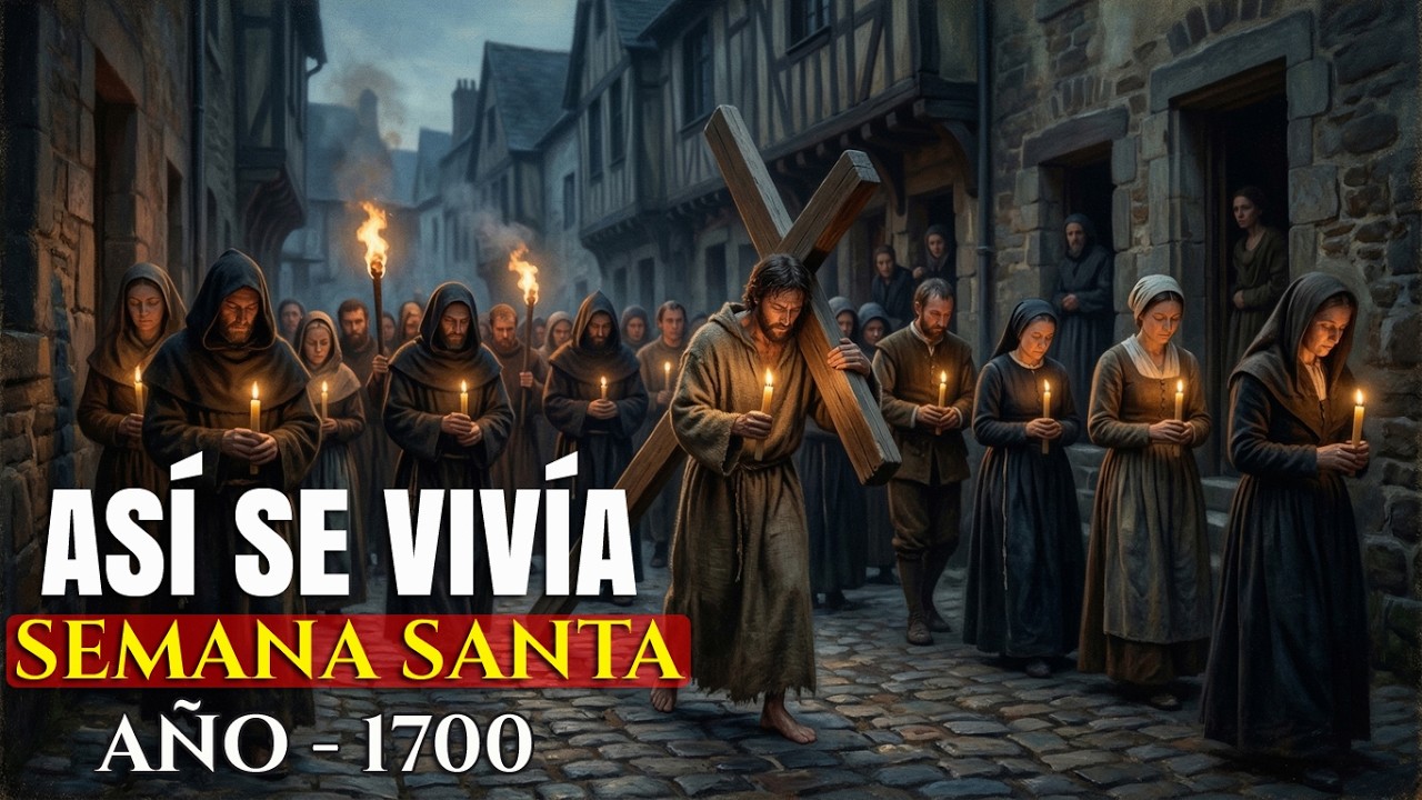 Así se vivía la Semana Santa en 1700: Del silencio a la Resurrección