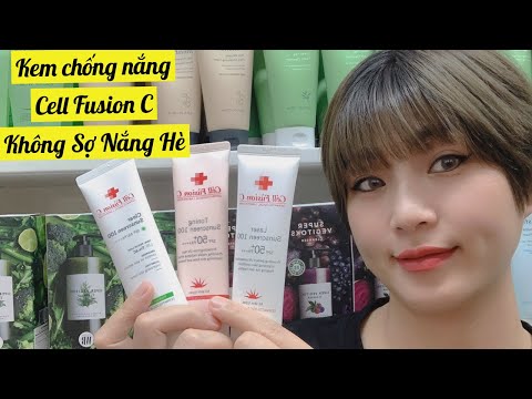 [Review] Kem chống nắng CELL FUSION C thách thức nắng hè