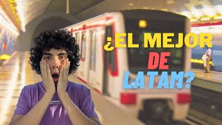 colombiano reacciona al metro de santiago!! | blog santiago de chile #4