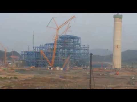 1000MW Thermal power plant construction layout overview ... power plant layout images 