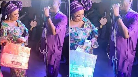 Mayegun of Yorubaland KWAM1 storms Laide Bakare’s house warming party