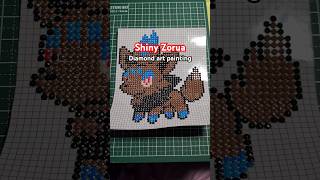 Pokemon Diamon Art Painting Shiny Zorua