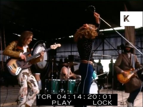 Led Zeppelin   Live at the Bath Festival June 28th 1970   16mm film