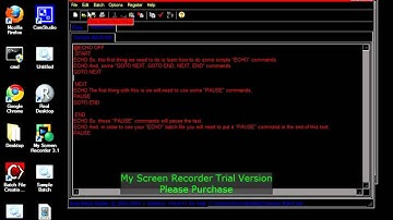 Batch File/Command Prompt Tutorial #1