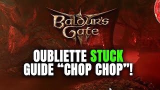 Stuck at Defeat Ketheric Thorm Quest at Oubliette (Chop, Chop guy) | Baldur's Gate 3 screenshot 3